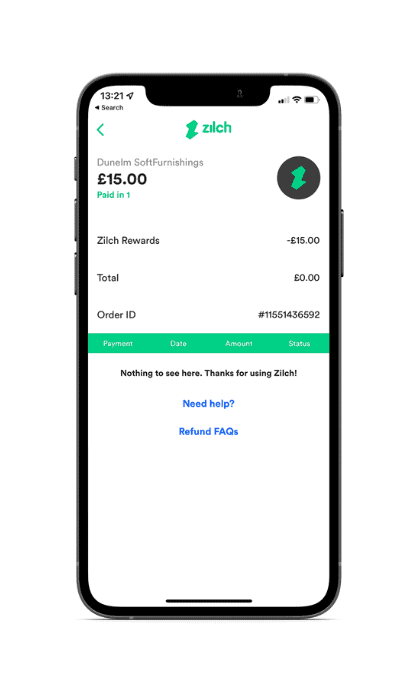 zilch app review £15 welcome bonus