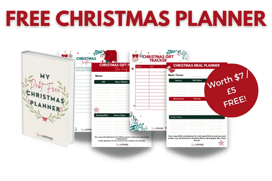 Debt Free Christmas Planner