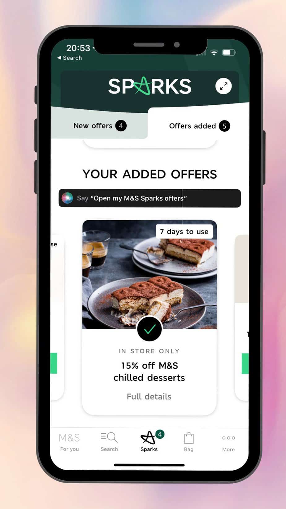 M&S Sparks Card Rewards, Offers and Benefits Skinny Spending