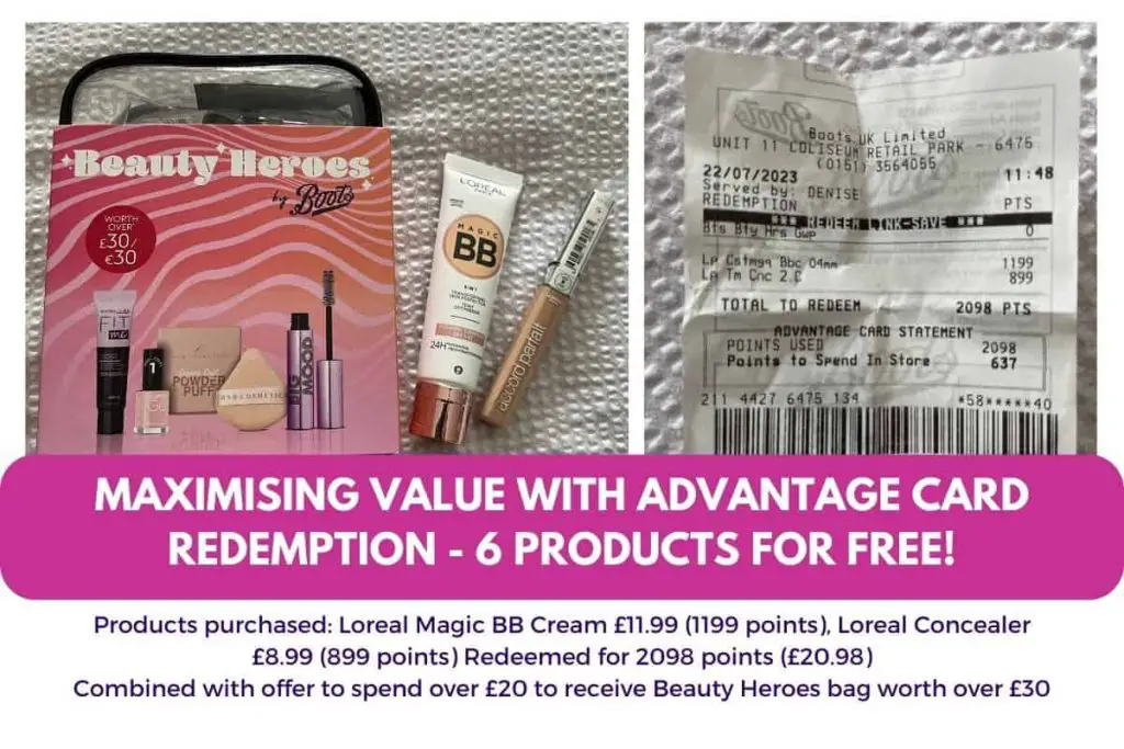 boots advantage card offer stacking
