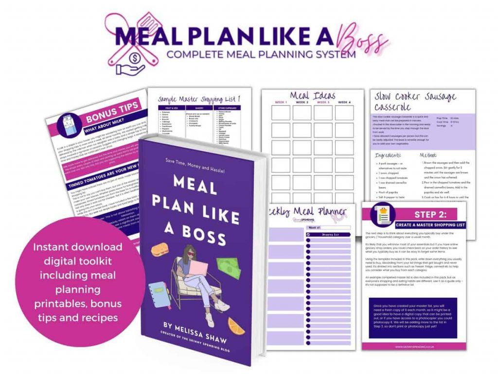 Meal plan like a boss