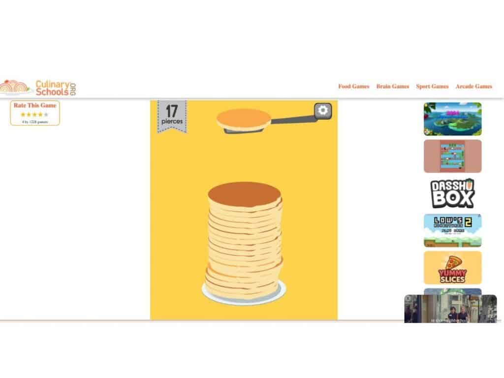pancake stack game